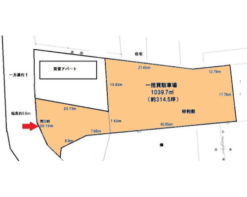 神奈川県横浜市港北区新吉田東の貸地 貸し土地 315坪 ブルーライン 新羽駅最寄 貸し地 貸地 賃貸土地 事業用不動産物件専門の立和コーポレーション 物件番号rlk246