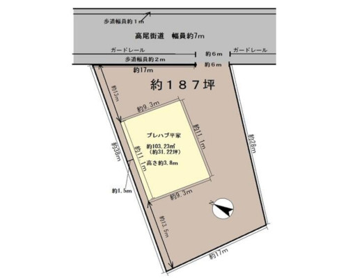 八王子市 JR中央本線八王子駅の貸地画像(1)